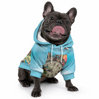 Personalized It's 5 o'clock Somewhere Pet Hoodie Hawaiian Tropical Parrots LT01 - Polynesian Pride