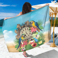It's 5 o'clock Somewhere Sarong Hawaiian Tropical Parrots - Polynesian Pride