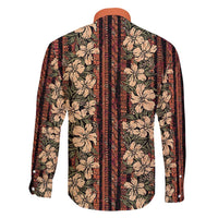 Hawaii Hibiscus Family Matching Summer Maxi Dress and Hawaiian Shirt Retro Style - Polynesian Pride