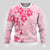 Fiji Masi With Hibiscus Tapa Tribal Ugly Christmas Sweater Pink Pastel LT01 - Polynesian Pride