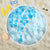 Fiji Masi With Hibiscus Tapa Tribal Beach Blanket Sky Blue Pastel LT01 One Size 150cm Blue - Polynesian Pride