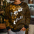 Fiji Masi With Hibiscus Tapa Tribal Kid Ugly Christmas Sweater Gold Version LT01 - Polynesian Pride