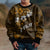 Fiji Masi With Hibiscus Tapa Tribal Kid Ugly Christmas Sweater Gold Version LT01 - Polynesian Pride