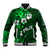 Fiji Masi Baseball Jacket Fijian Hibiscus Tapa Green Version LT01 Unisex Green - Polynesian Pride