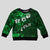 Fiji Masi Kid Ugly Christmas Sweater Fijian Hibiscus Tapa Green Version LT01 Kid Green - Polynesian Pride