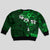 Fiji Masi Kid Ugly Christmas Sweater Fijian Hibiscus Tapa Green Version LT01 - Polynesian Pride