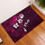Fiji Masi Rubber Doormat Fijian Hibiscus Tapa Pink Version LT01 Pink - Polynesian Pride