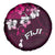 Fiji Masi Spare Tire Cover Fijian Hibiscus Tapa Pink Version LT01 - Polynesian Pride