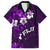 Fiji Masi Hawaiian Shirt Fijian Hibiscus Tapa Purple Version LT01 Purple - Polynesian Pride