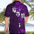 Fiji Masi Hawaiian Shirt Fijian Hibiscus Tapa Purple Version LT01 - Polynesian Pride