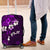 Fiji Masi Luggage Cover Fijian Hibiscus Tapa Purple Version LT01 Purple - Polynesian Pride
