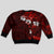 Fiji Masi Kid Ugly Christmas Sweater Fijian Hibiscus Tapa Red Version LT01 - Polynesian Pride