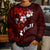 Fiji Masi Kid Ugly Christmas Sweater Fijian Hibiscus Tapa Red Version LT01 - Polynesian Pride