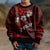 Fiji Masi Kid Ugly Christmas Sweater Fijian Hibiscus Tapa Red Version LT01 - Polynesian Pride