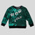 Fiji Masi Kid Ugly Christmas Sweater Fijian Hibiscus Tapa Turquoise Version LT01 Kid Turquoise - Polynesian Pride