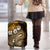 Fiji Masi Paisley With Hibiscus Tapa Luggage Cover Gold Version LT01 - Polynesian Pride