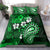 Fiji Masi Paisley With Hibiscus Tapa Bedding Set Green Version LT01 - Polynesian Pride