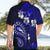 Fiji Masi Paisley With Hibiscus Tapa Hawaiian Shirt Navy Blue Version LT01 - Polynesian Pride