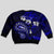 Fiji Masi Paisley With Hibiscus Tapa Kid Ugly Christmas Sweater Navy Blue Version LT01 - Polynesian Pride