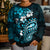 Fiji Masi Paisley Kid Ugly Christmas Sweater Fijian Hibiscus Tapa Sky Blue Version LT01 - Polynesian Pride