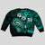 Fiji Masi Paisley Kid Ugly Christmas Sweater Fijian Hibiscus Tapa Turquoise Version LT01 - Polynesian Pride
