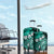 Fiji Masi Paisley Luggage Cover Fijian Hibiscus Tapa Turquoise Version LT01 - Polynesian Pride