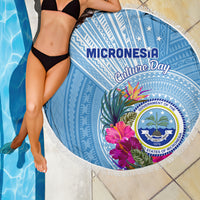 Micronesia Culture Day Beach Blanket Tribal Pattern Tropical Style LT01 - Polynesian Pride