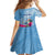 Micronesia Culture Day Family Matching Off Shoulder Short Dress and Hawaiian Shirt Tribal Pattern Tropical Style LT01 - Polynesian Pride