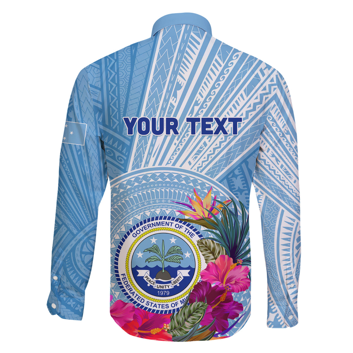 Micronesia Culture Day Family Matching Summer Maxi Dress and Hawaiian Shirt Tribal Pattern Tropical Style LT01 - Polynesian Pride