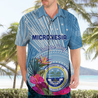 Micronesia Culture Day Hawaiian Shirt Tribal Pattern Tropical Style LT01 - Polynesian Pride