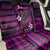 FSM Kosrae State Back Car Seat Cover Tribal Pattern Pink Version LT01