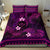 FSM Kosrae State Bedding Set Tribal Pattern Pink Version LT01 - Polynesian Pride