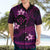 FSM Kosrae State Hawaiian Shirt Tribal Pattern Pink Version LT01 - Polynesian Pride