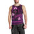 FSM Kosrae State Men Tank Top Tribal Pattern Pink Version LT01 - Polynesian Pride