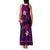 FSM Pohnpei State Family Matching Tank Maxi Dress and Hawaiian Shirt Tribal Pattern Pink Version LT01 - Polynesian Pride