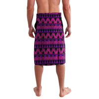FSM Pohnpei State Lavalava Tribal Pattern Pink Version LT01 - Polynesian Pride