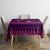 FSM Pohnpei State Tablecloth Tribal Pattern Pink Version LT01 - Polynesian Pride
