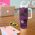 FSM Yap State Tumbler With Handle Tribal Pattern Pink Version