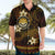 FSM Culture Day Hawaiian Shirt Tribal Pattern Gold Version LT01 - Polynesian Pride