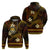 FSM Culture Day Hoodie Tribal Pattern Gold Version LT01 - Polynesian Pride