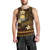 FSM Culture Day Men Tank Top Tribal Pattern Gold Version LT01 - Polynesian Pride