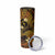 FSM Chuuk State Skinny Tumbler Tribal Pattern Gold Version