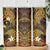 FSM Chuuk State Skinny Tumbler Tribal Pattern Gold Version