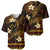 FSM Kosrae State Baseball Jersey Tribal Pattern Gold Version LT01 - Polynesian Pride