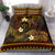 FSM Kosrae State Bedding Set Tribal Pattern Gold Version LT01 - Polynesian Pride