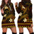 FSM Kosrae State Hoodie Dress Tribal Pattern Gold Version LT01 - Polynesian Pride