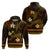 FSM Pohnpei State Hoodie Tribal Pattern Gold Version LT01 - Polynesian Pride