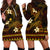 FSM Pohnpei State Hoodie Dress Tribal Pattern Gold Version LT01 - Polynesian Pride