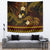 FSM Pohnpei State Tapestry Tribal Pattern Gold Version