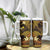 FSM Pohnpei State Tumbler With Handle Tribal Pattern Gold Version